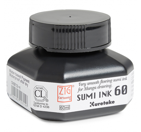 ZIG Sumi Ink tinta 60 ml
